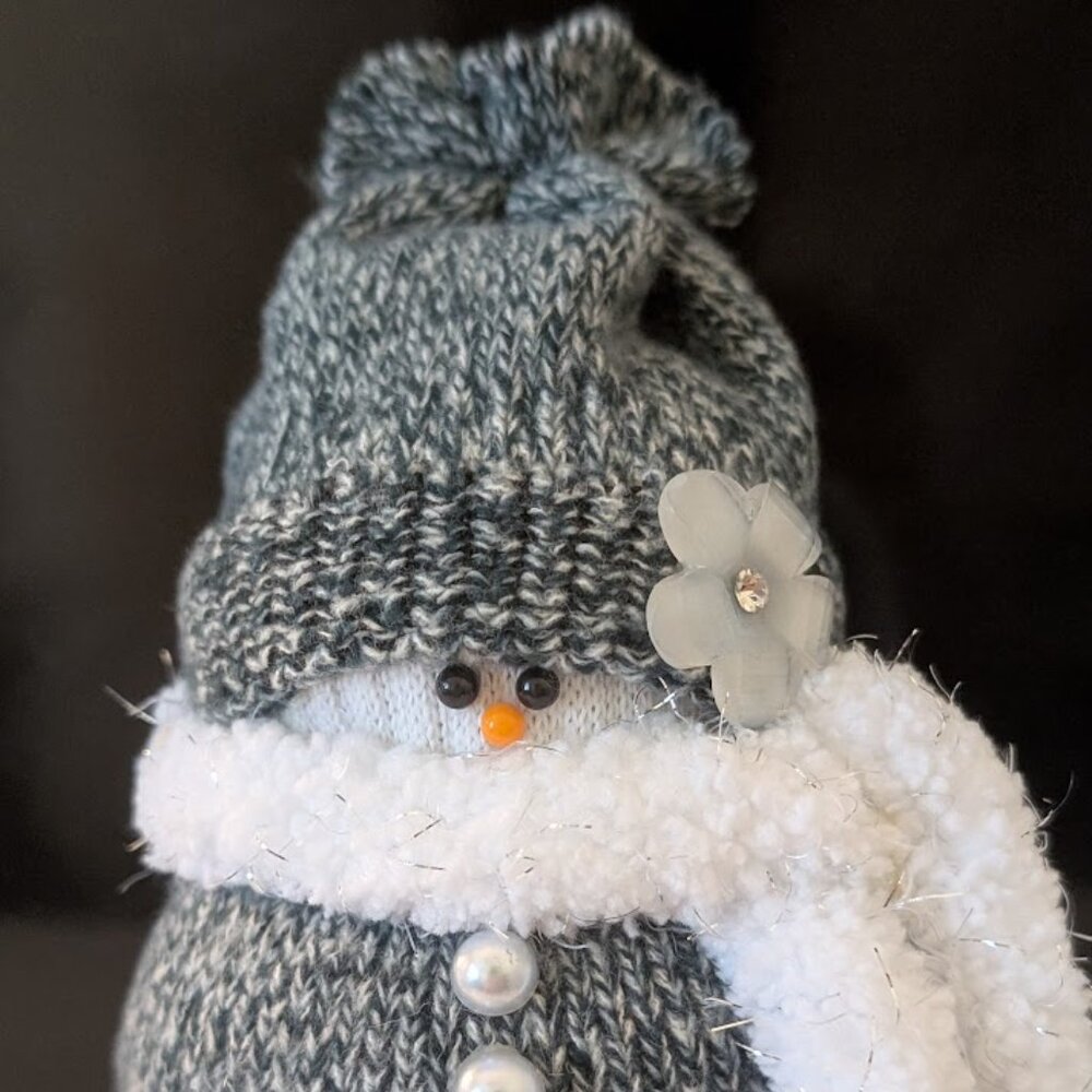 Adorable Handcrafted Sock Snowman For Any Occasion!